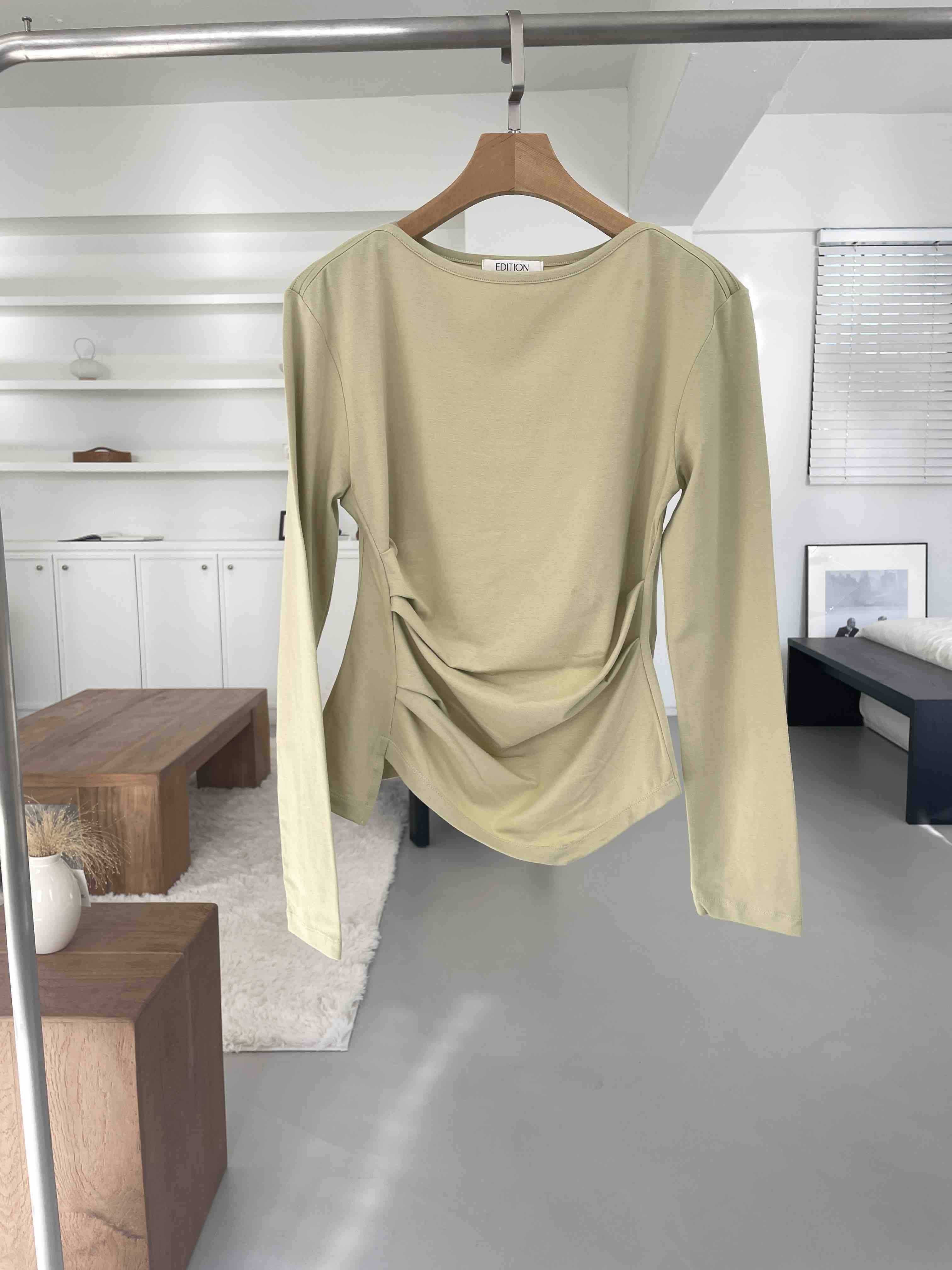 EDITION-P韓國直郵女士新品推薦人氣休閑熱賣襯衫蕾絲衫EDITION/CHAHEE襯衫/蕾絲衫圖色2