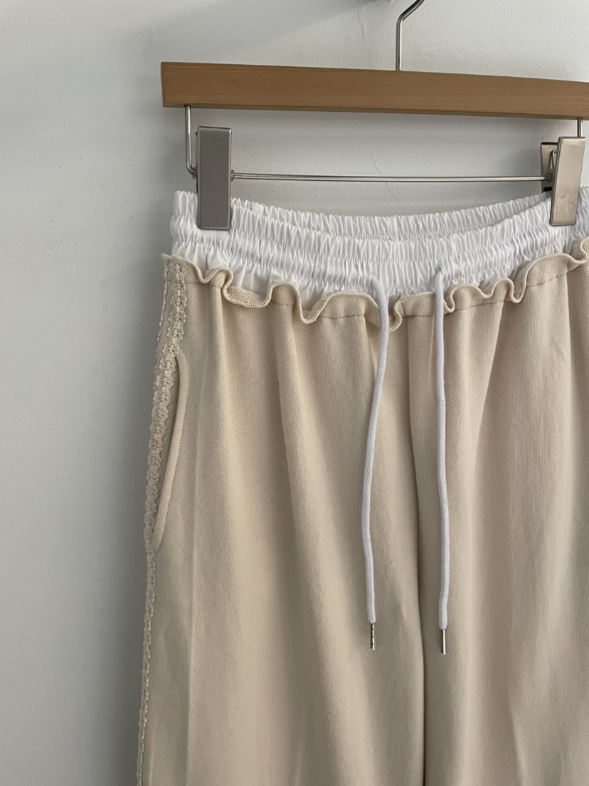 BUTTER-P東大門實拍女裝新品真品26春夏休閑人氣休閑褲蕾絲BUTTER-P休閑褲