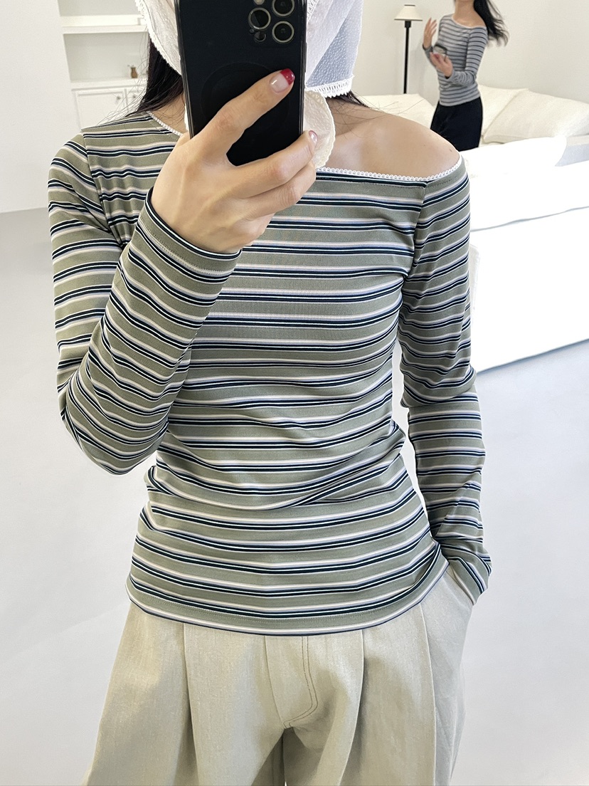 EDITION-P韓國直郵女裝新款職業人氣26春夏推薦休閑長袖T恤EDITION/CHAHEE長袖T恤