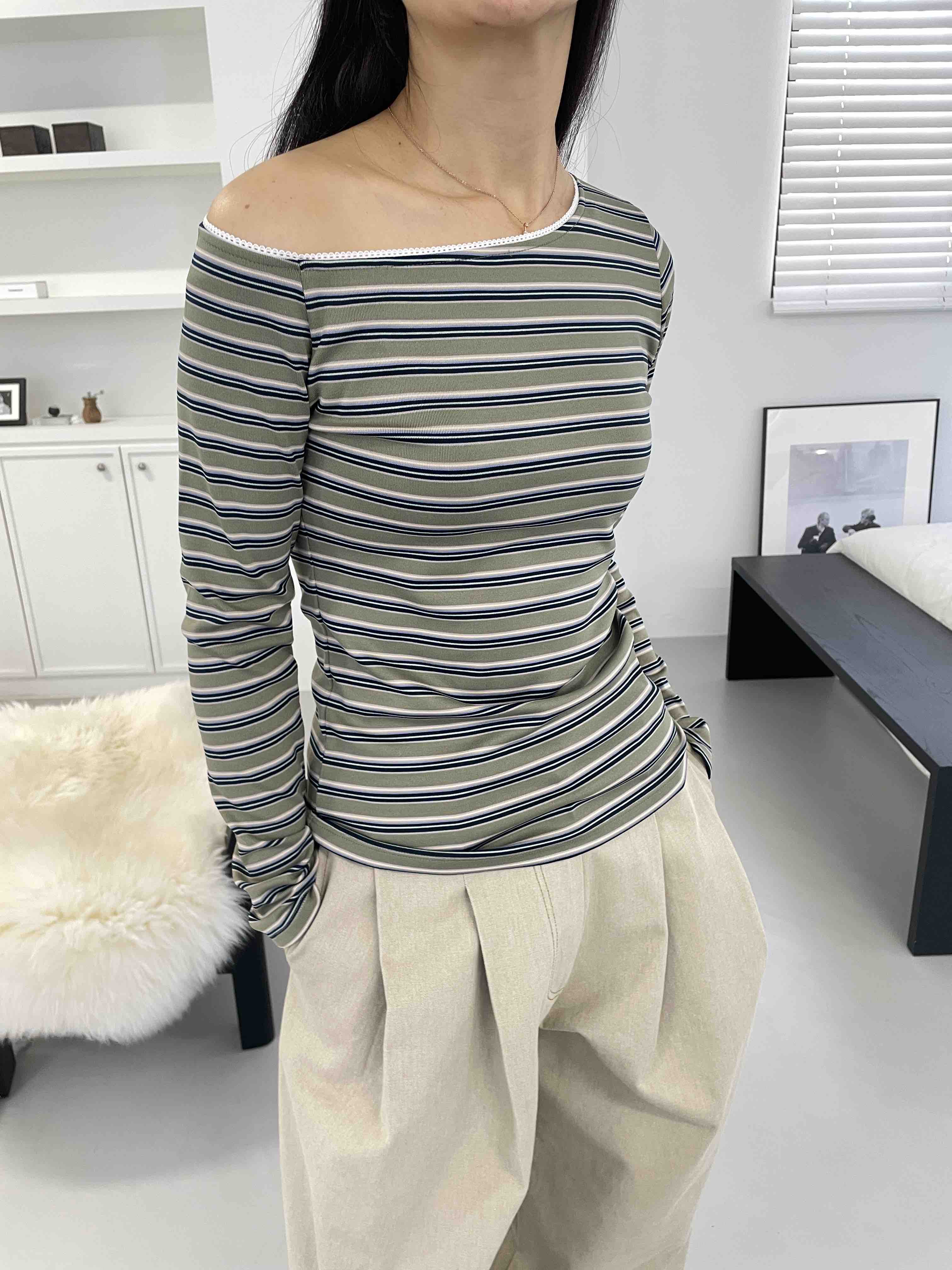 EDITION-P韓國直郵女裝新款職業人氣26春夏推薦休閑長袖T恤EDITION/CHAHEE長袖T恤