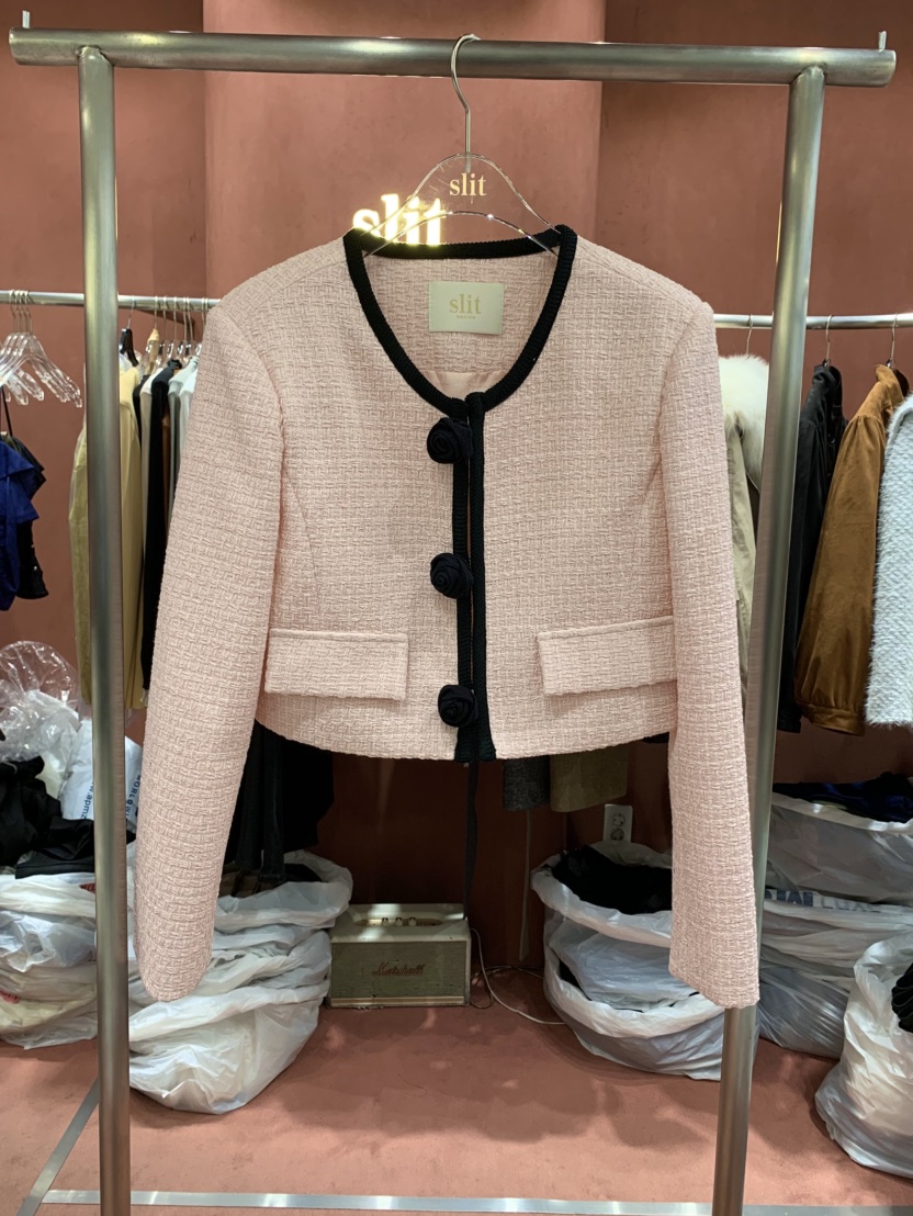 SLIT東大門實拍女裝新款職業休閑時尚人氣真品26春夏夾克SLIT夾克圖色1