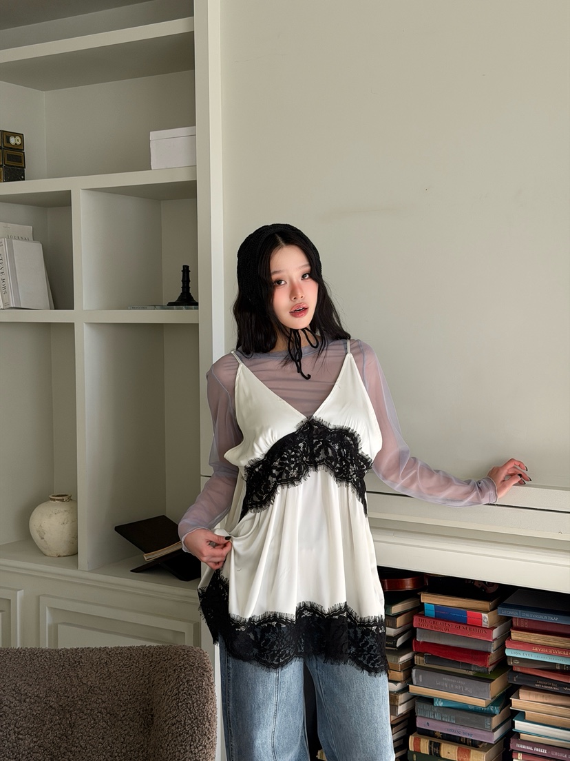 MAISONDEGLORY東大門實拍女裝新品推薦真品休閑連衣裙雪紡MAISON DE GLORY連衣裙