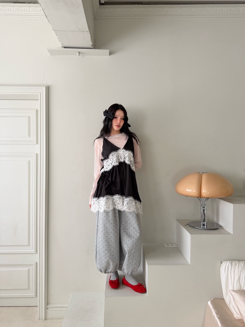 MAISONDEGLORY東大門實拍女裝新品推薦真品休閑連衣裙雪紡MAISON DE GLORY連衣裙