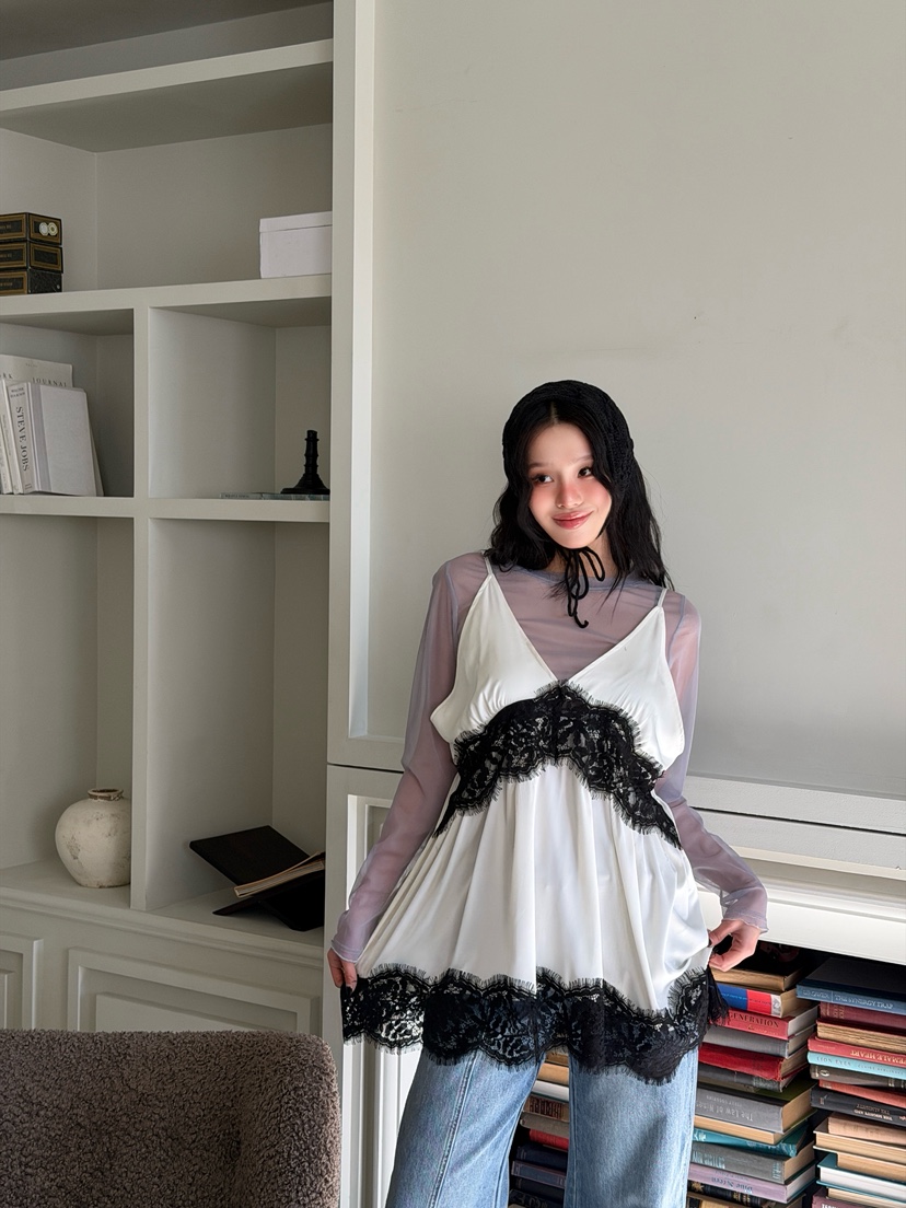 MAISONDEGLORY東大門實拍女裝新品推薦真品休閑連衣裙雪紡MAISON DE GLORY連衣裙圖色2