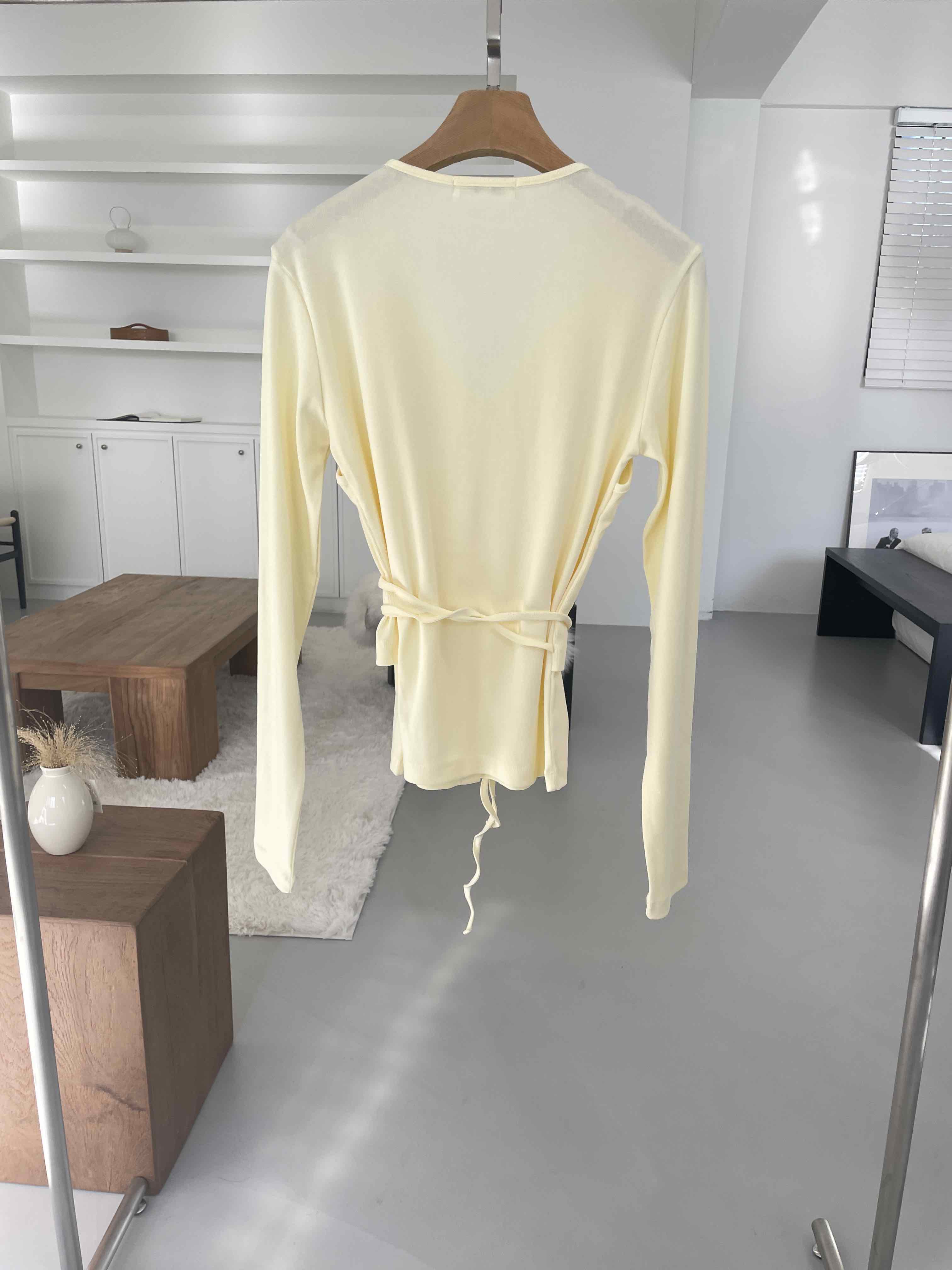 EDITION-P東大門代購女士新品時尚26春夏休閑長袖T恤羊毛衫EDITION/CHAHEE長袖T恤