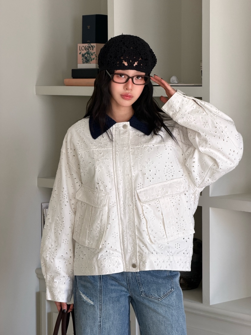 MAISONDEGLORY韓國直郵女裝新品26春夏人氣熱賣時尚推薦夾克MAISON DE GLORY夾克