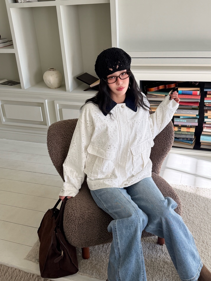 MAISONDEGLORY韓國直郵女裝新品26春夏人氣熱賣時尚推薦夾克MAISON DE GLORY夾克