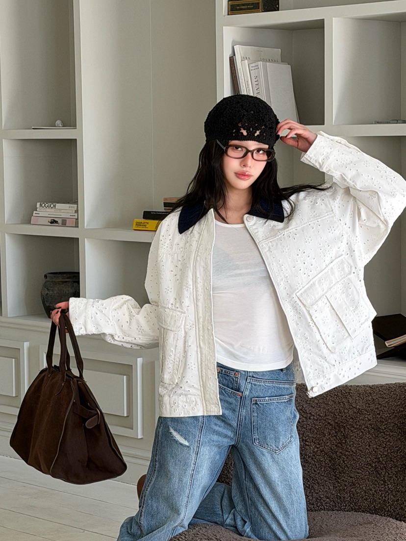 MAISONDEGLORY韓國直郵女裝新品26春夏人氣熱賣時尚推薦夾克MAISON DE GLORY夾克