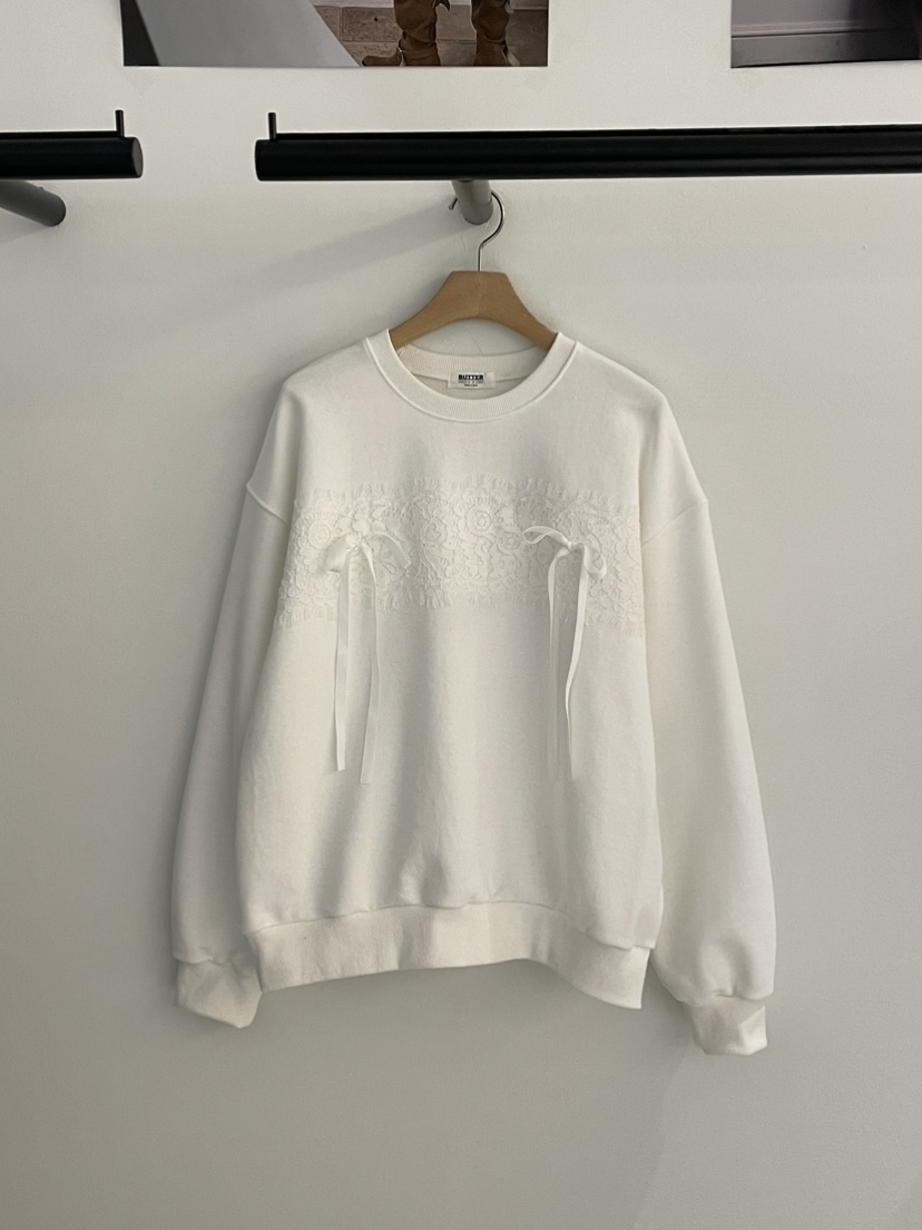 BUTTER-P東大門直郵女裝新款職業休閑人氣推薦時尚衛衣蕾絲BUTTER-P衛衣圖色1