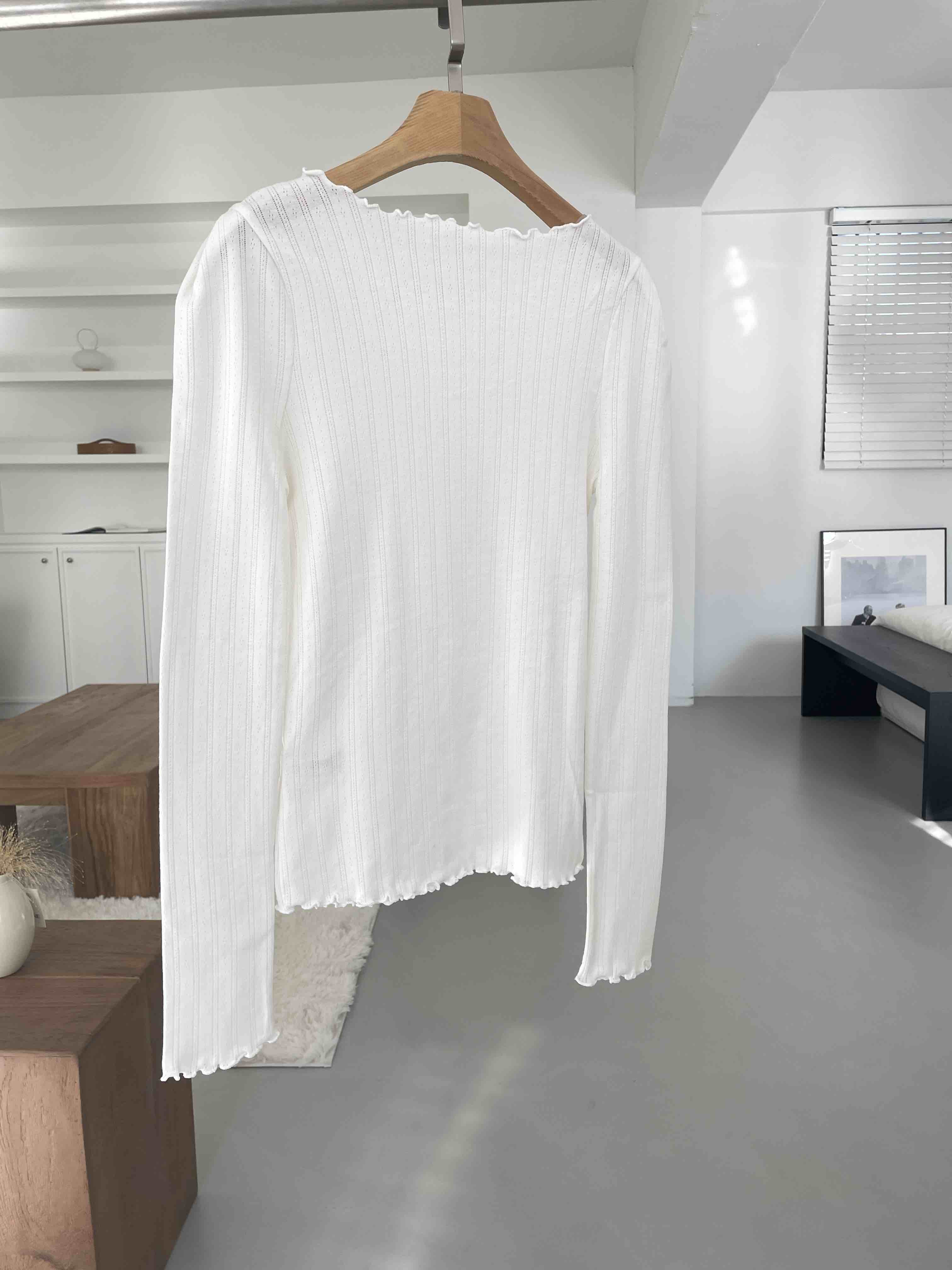 EDITION-P東大門代購女士新款推薦26春夏人氣熱賣長袖T恤EDITION/CHAHEE長袖T恤