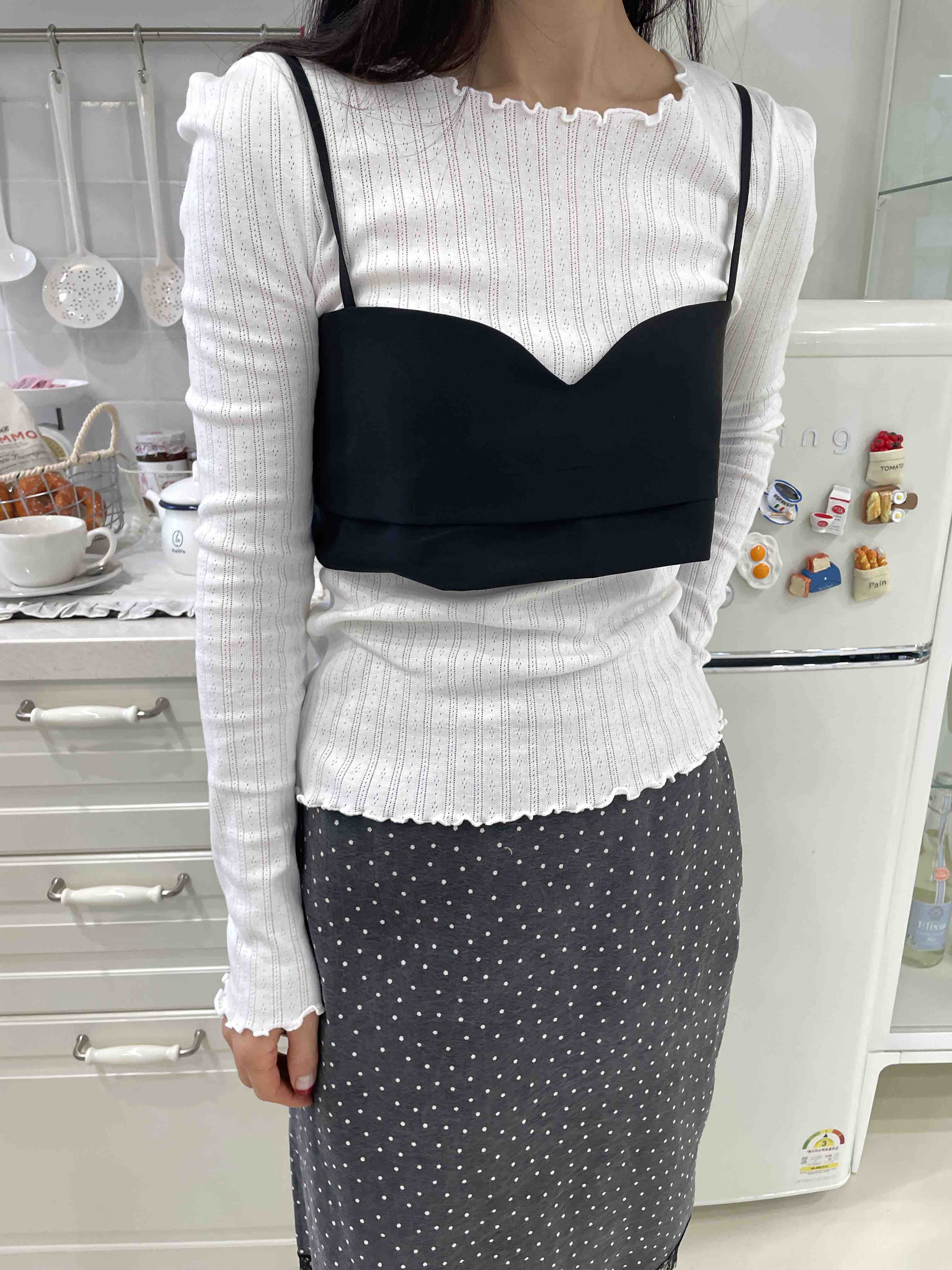 EDITION-P東大門代購女士新款推薦26春夏人氣熱賣長袖T恤EDITION/CHAHEE長袖T恤