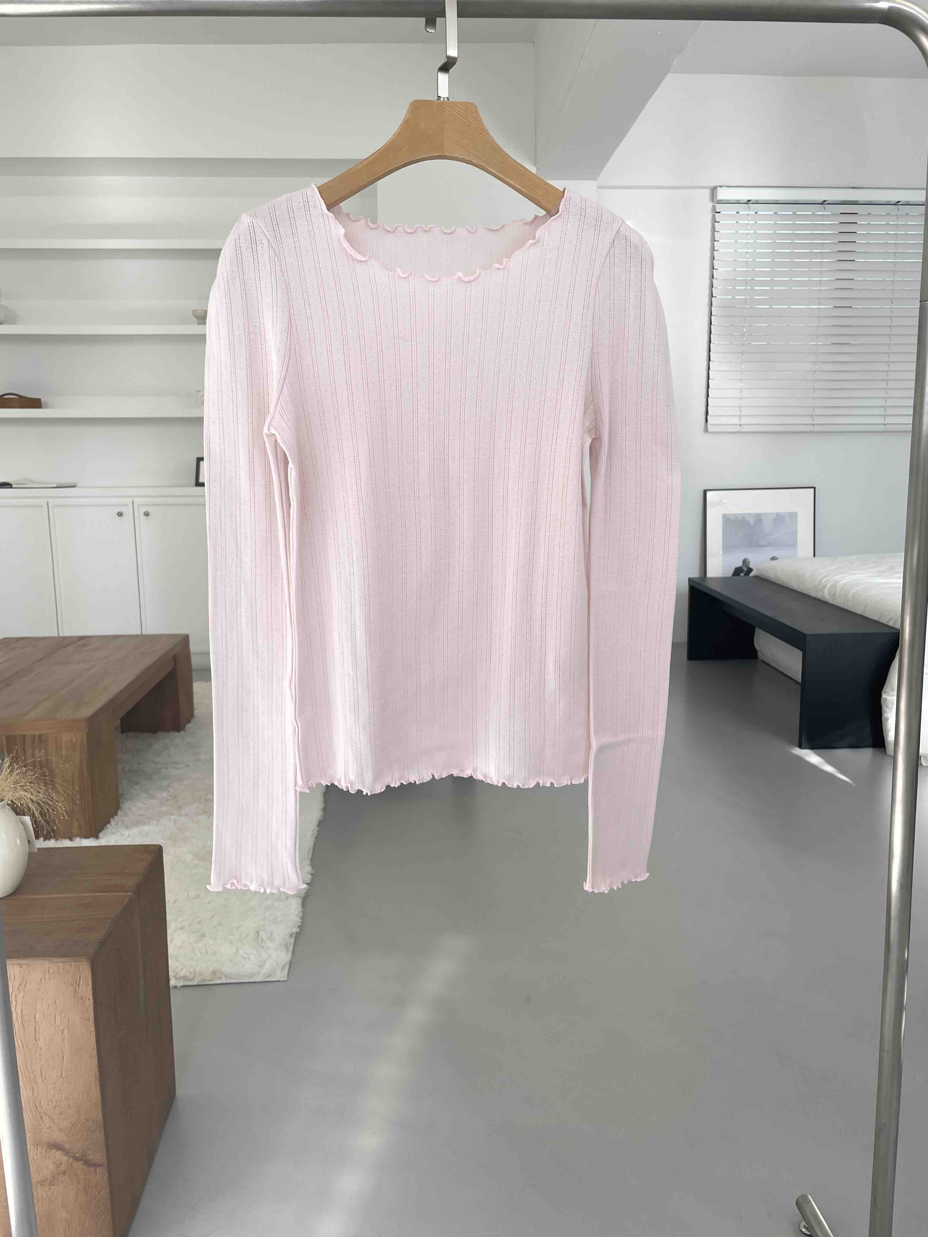 EDITION-P東大門代購女士新款推薦26春夏人氣熱賣長袖T恤EDITION/CHAHEE長袖T恤圖色3