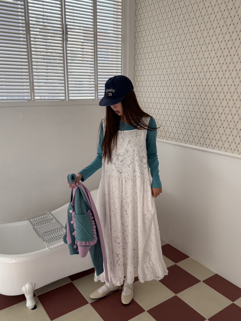 MAISONDEGLORY東大門實拍女士新品人氣休閑連衣裙不含內搭MAISON DE GLORY連衣裙