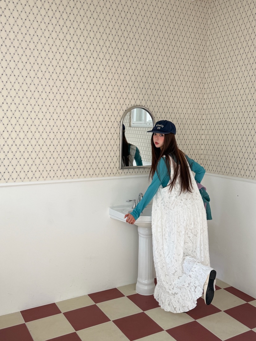 MAISONDEGLORY東大門實拍女士新品人氣休閑連衣裙不含內搭MAISON DE GLORY連衣裙