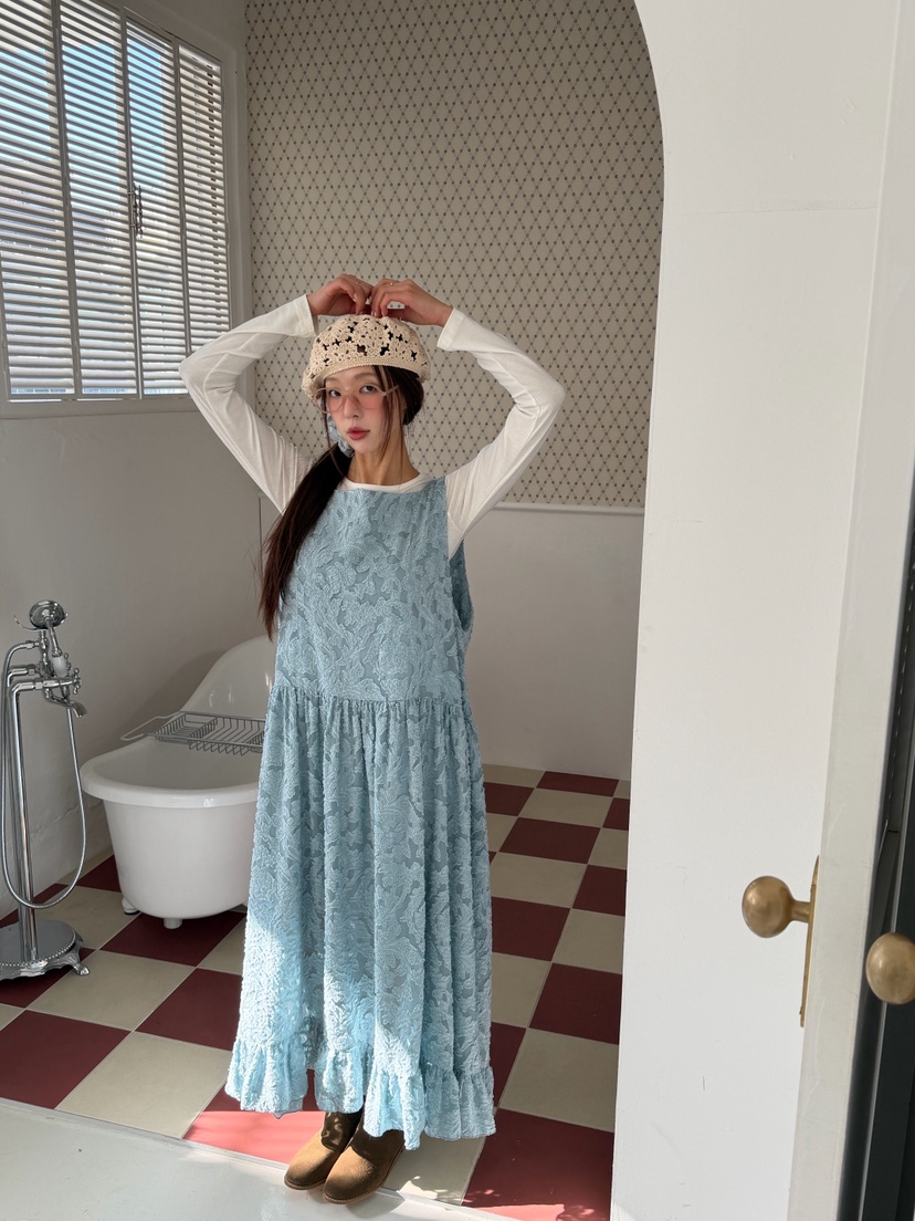 MAISONDEGLORY東大門實拍女士新品人氣休閑連衣裙不含內搭MAISON DE GLORY連衣裙