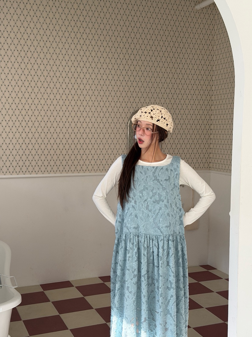 MAISONDEGLORY東大門實拍女士新品人氣休閑連衣裙不含內搭MAISON DE GLORY連衣裙