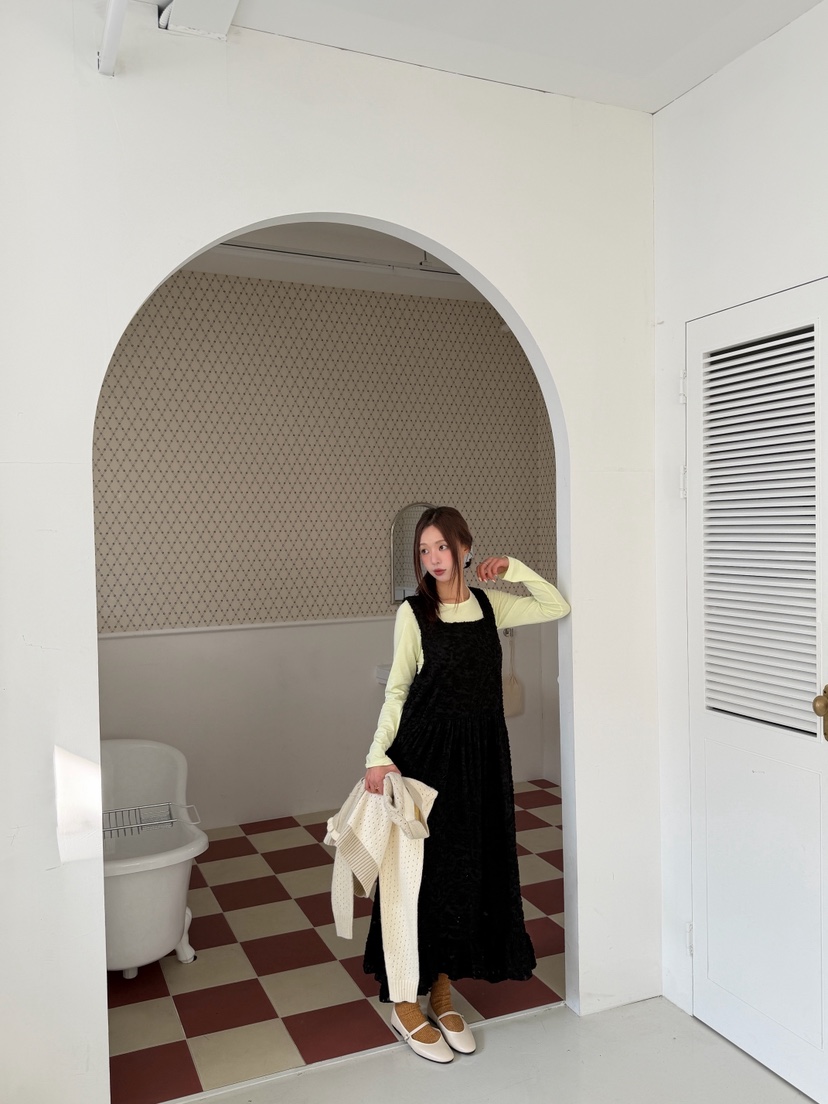 MAISONDEGLORY東大門實拍女士新品人氣休閑連衣裙不含內搭MAISON DE GLORY連衣裙