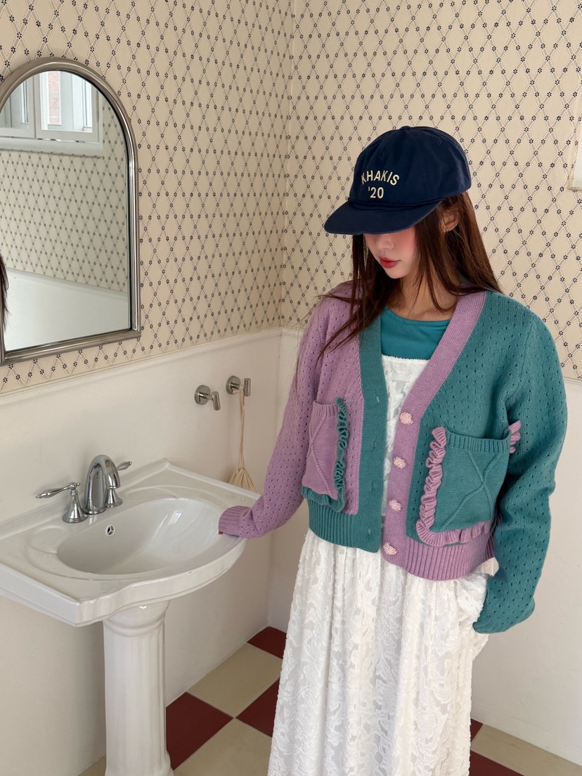 MAISONDEGLORY東大門實拍女裝新品休閑熱賣人氣時尚針織衫MAISON DE GLORY針織衫