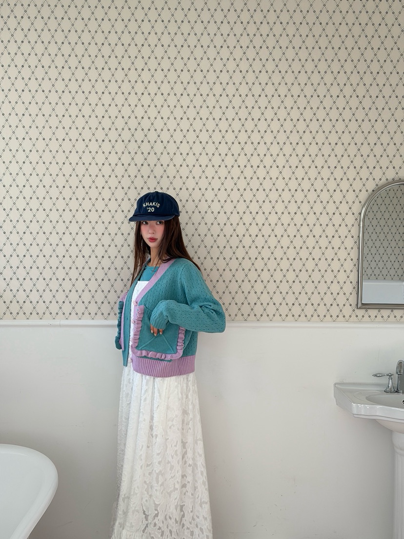 MAISONDEGLORY東大門實拍女裝新品休閑熱賣人氣時尚針織衫MAISON DE GLORY針織衫