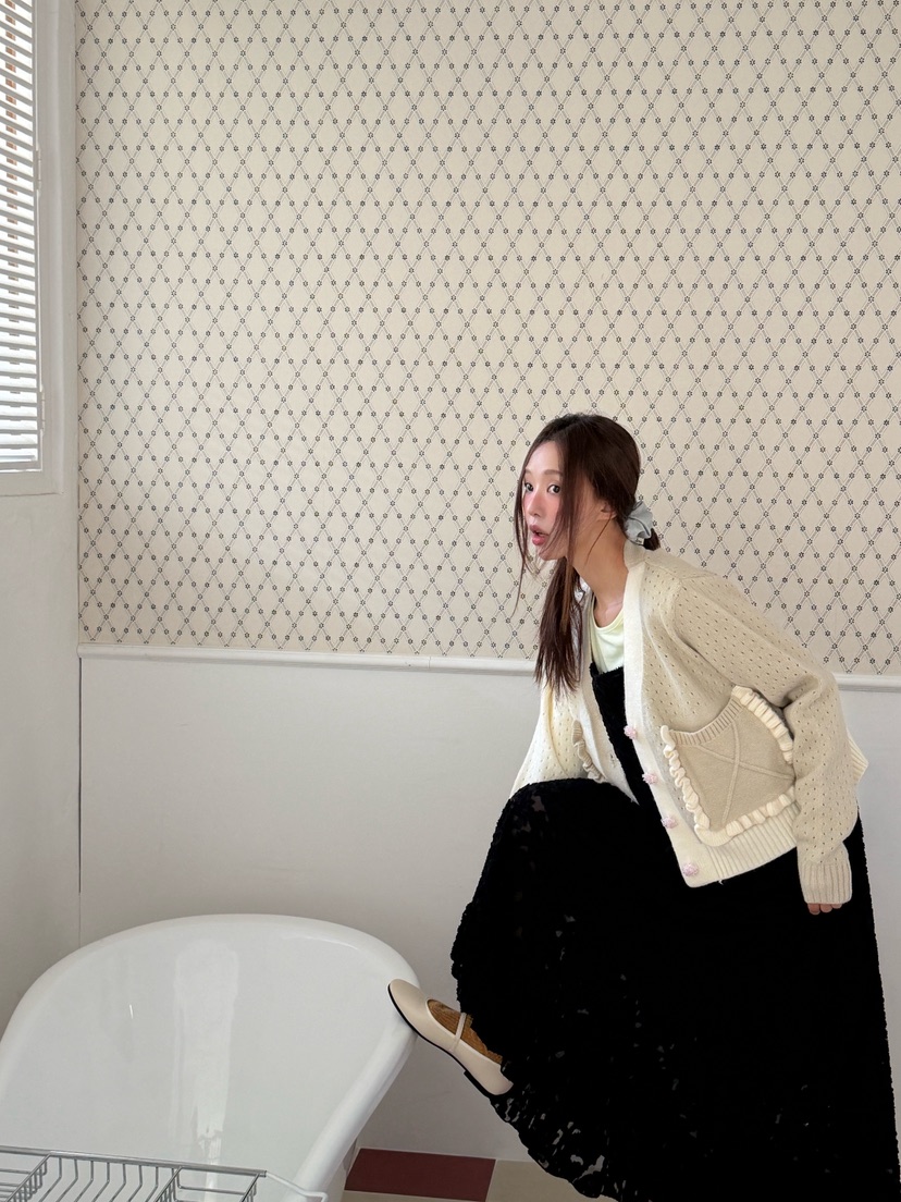 MAISONDEGLORY東大門實拍女裝新品休閑熱賣人氣時尚針織衫MAISON DE GLORY針織衫