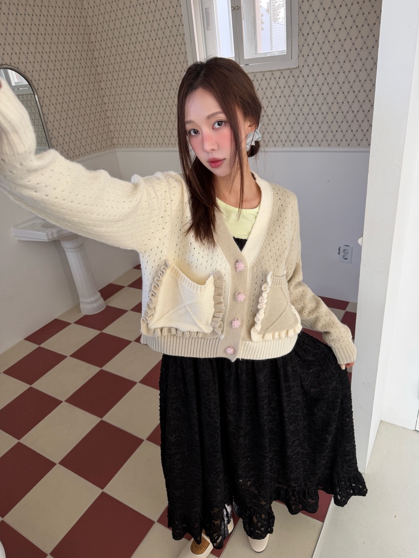 MAISONDEGLORY東大門實拍女裝新品休閑熱賣人氣時尚針織衫MAISON DE GLORY針織衫