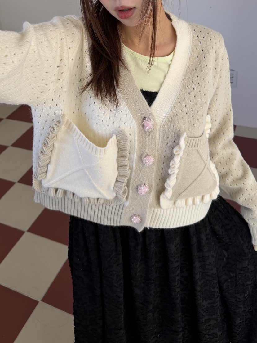 MAISONDEGLORY東大門實拍女裝新品休閑熱賣人氣時尚針織衫MAISON DE GLORY針織衫