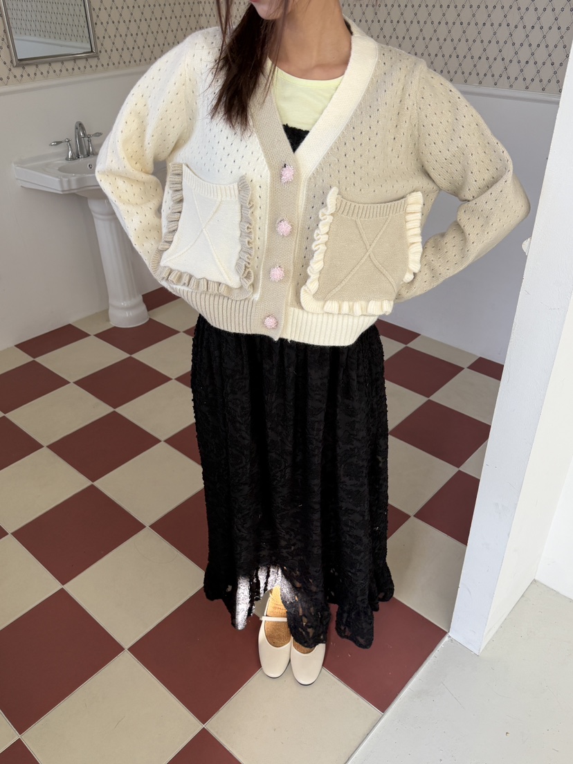 MAISONDEGLORY東大門實拍女裝新品休閑熱賣人氣時尚針織衫MAISON DE GLORY針織衫圖色2