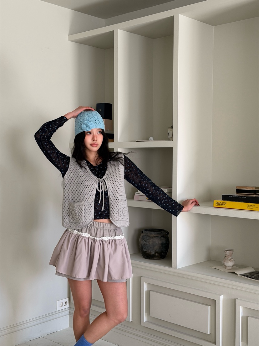 MAISONDEGLORY東大門實拍女裝新品職業時尚26春夏真品裙褲MAISON DE GLORY裙褲