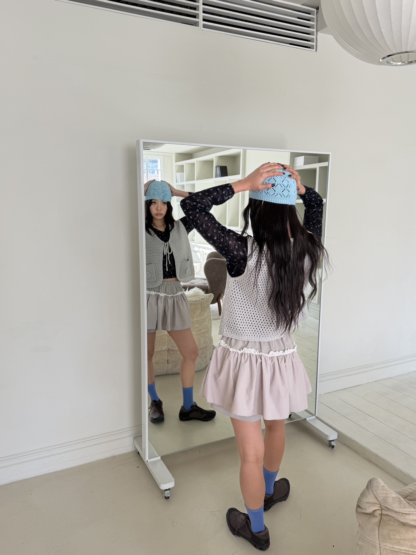 MAISONDEGLORY東大門實拍女裝新品職業時尚26春夏真品裙褲MAISON DE GLORY裙褲