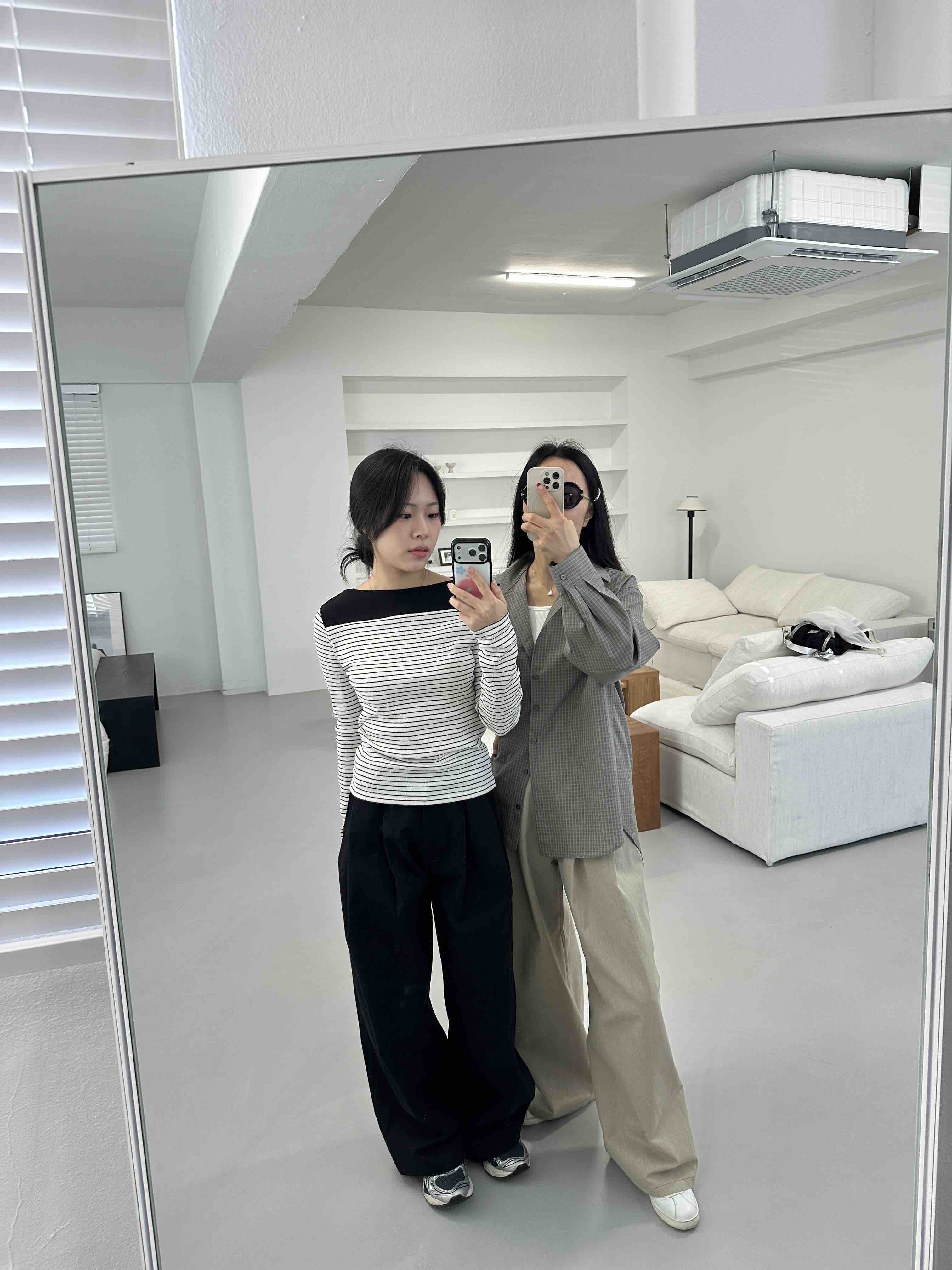 EDITION-P東大門直郵女裝新品休閑人氣推薦職業熱賣長袖T恤EDITION/CHAHEE長袖T恤