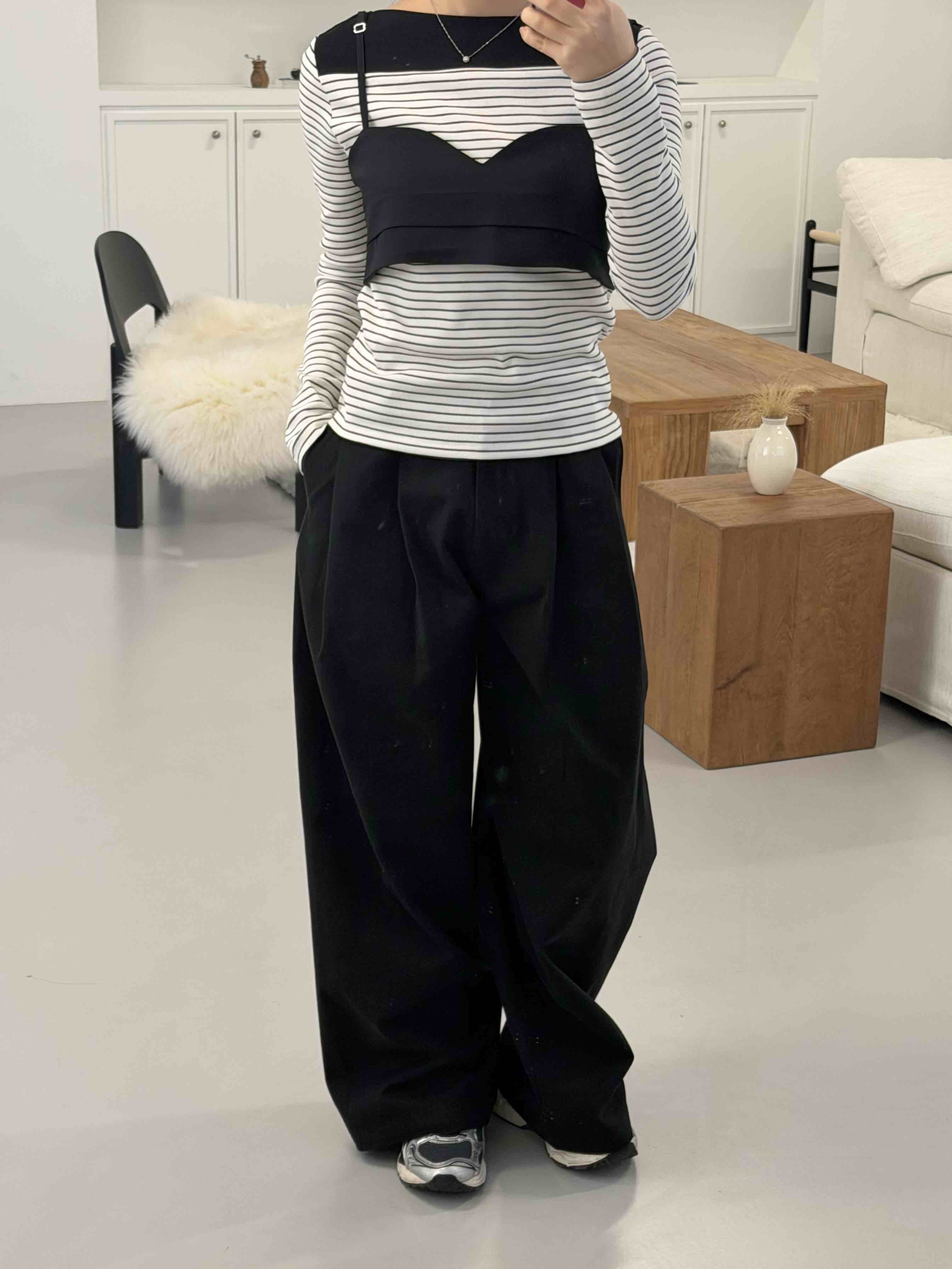 EDITION-P東大門直郵女裝新品休閑人氣推薦職業熱賣長袖T恤EDITION/CHAHEE長袖T恤