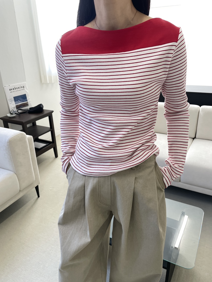 EDITION-P東大門直郵女裝新品休閑人氣推薦職業熱賣長袖T恤EDITION/CHAHEE長袖T恤