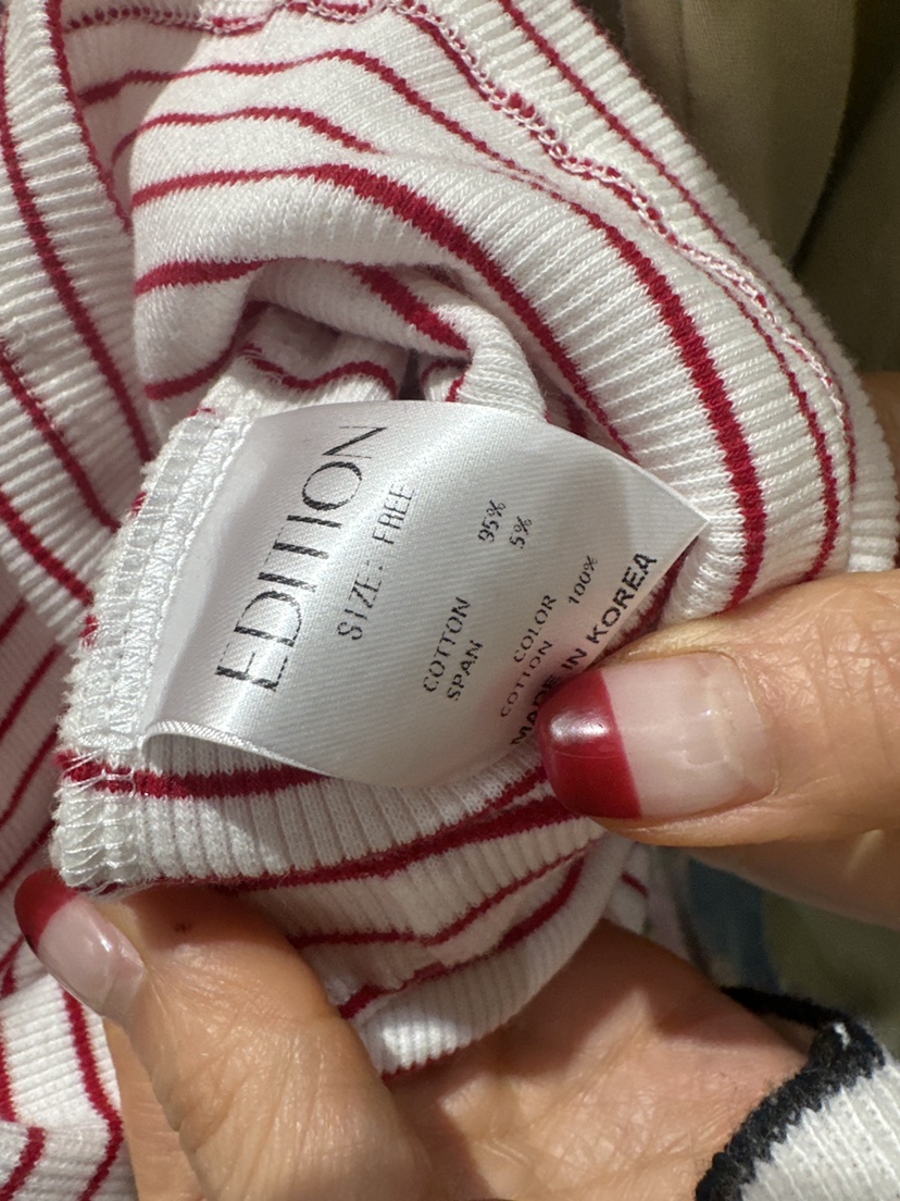 EDITION-P東大門直郵女裝新品休閑人氣推薦職業熱賣長袖T恤EDITION/CHAHEE長袖T恤