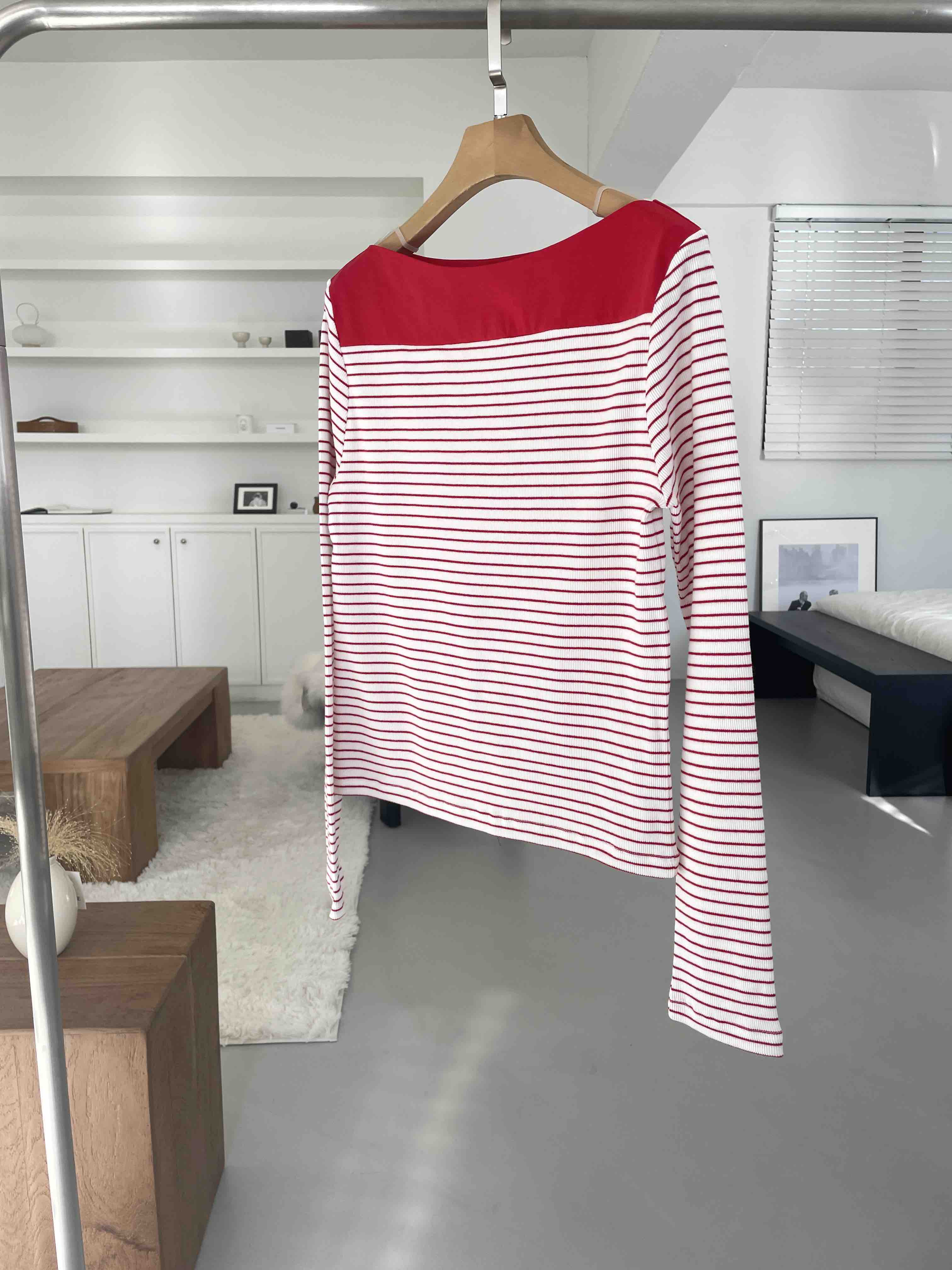 EDITION-P東大門直郵女裝新品休閑人氣推薦職業熱賣長袖T恤EDITION/CHAHEE長袖T恤圖色2