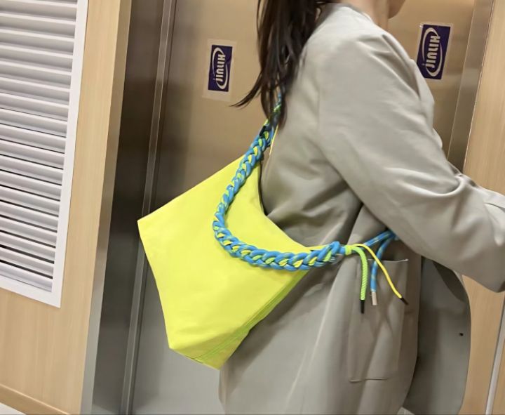 TROUVAILLE韓國代購女士新款人氣熱賣時尚休閑單肩斜跨包TROUVAILLE單肩/斜跨包