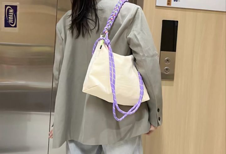 TROUVAILLE韓國代購女士新款人氣熱賣時尚休閑單肩斜跨包TROUVAILLE單肩/斜跨包