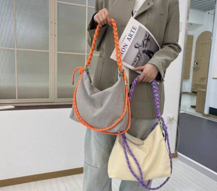 TROUVAILLE韓國代購女士新款人氣熱賣時尚休閑單肩斜跨包TROUVAILLE單肩/斜跨包