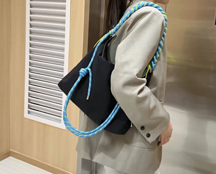 TROUVAILLE韓國代購女士新款人氣熱賣時尚休閑單肩斜跨包TROUVAILLE單肩/斜跨包