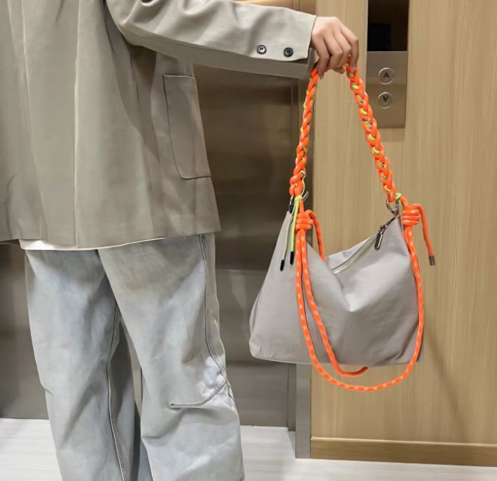 TROUVAILLE韓國代購女士新款人氣熱賣時尚休閑單肩斜跨包TROUVAILLE單肩/斜跨包