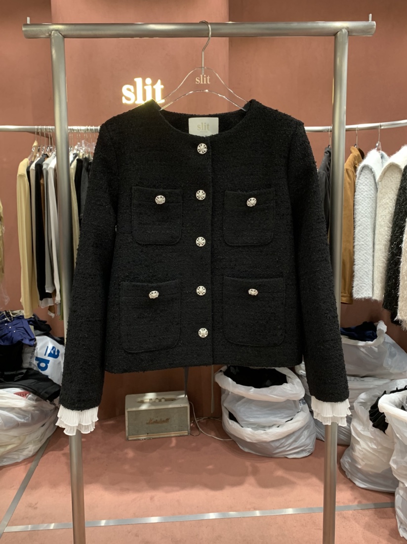 SLIT韓國代購女士新款26春季休閑職業時尚人氣推薦熱賣夾克SLIT夾克圖色1