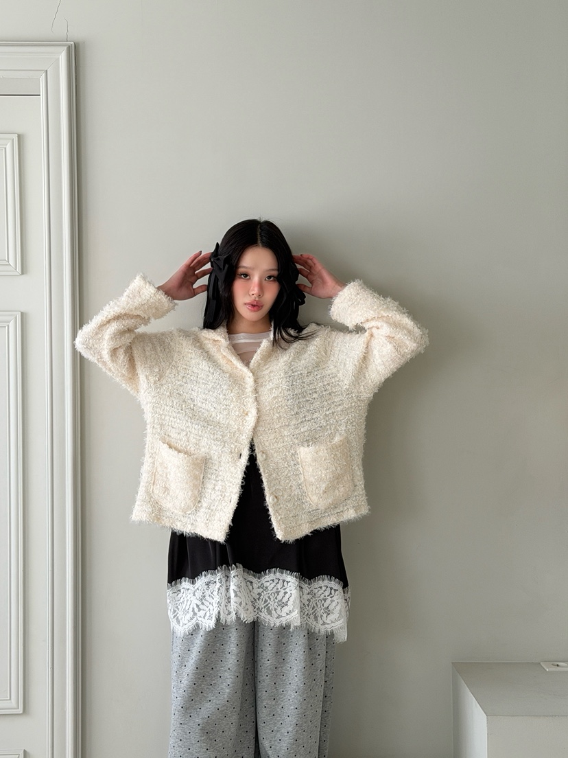 MAISONDEGLORY韓國直郵女裝新款人氣休閑職業時尚夾克開衫MAISON DE GLORY夾克