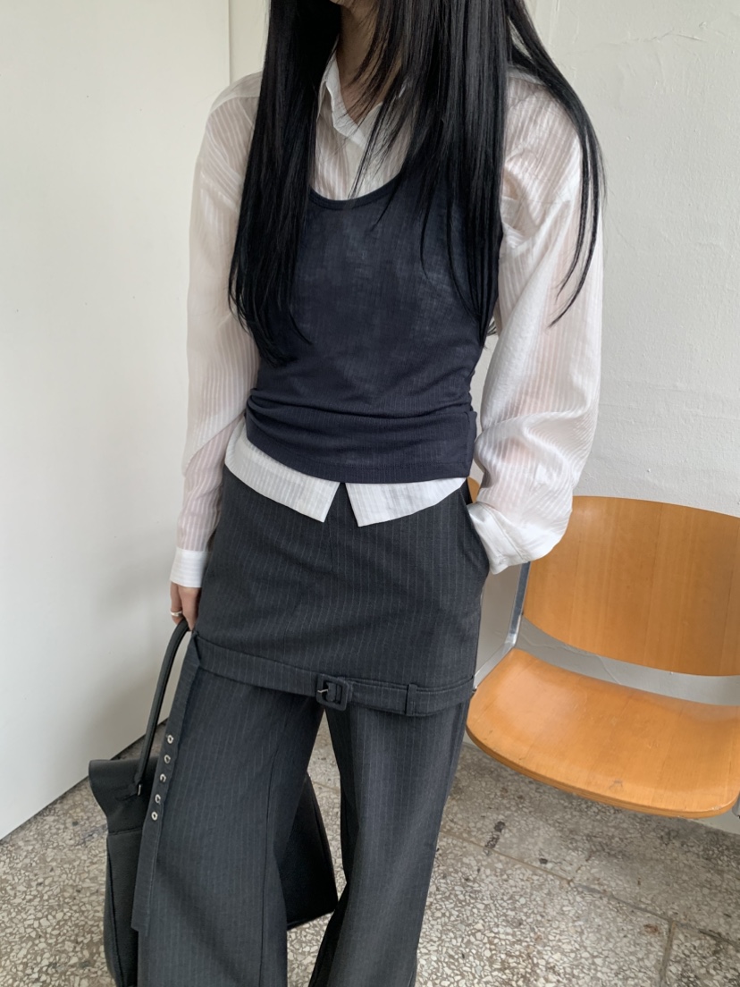 VAARA韓國直郵女士新款26春季熱賣人氣休閑時尚推薦吊帶背心VAARA吊帶/背心