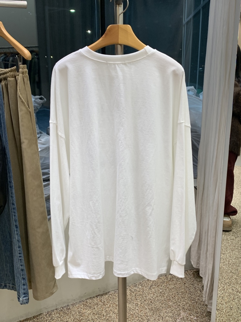 VAARA韓國代購女士新款人氣26春季職業休閑時尚熱賣長袖T恤VAARA長袖T恤