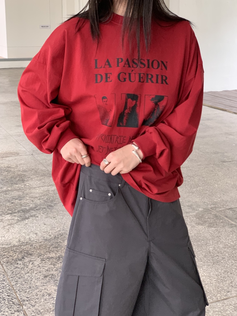 VAARA韓國代購女士新款人氣26春季職業休閑時尚熱賣長袖T恤VAARA長袖T恤