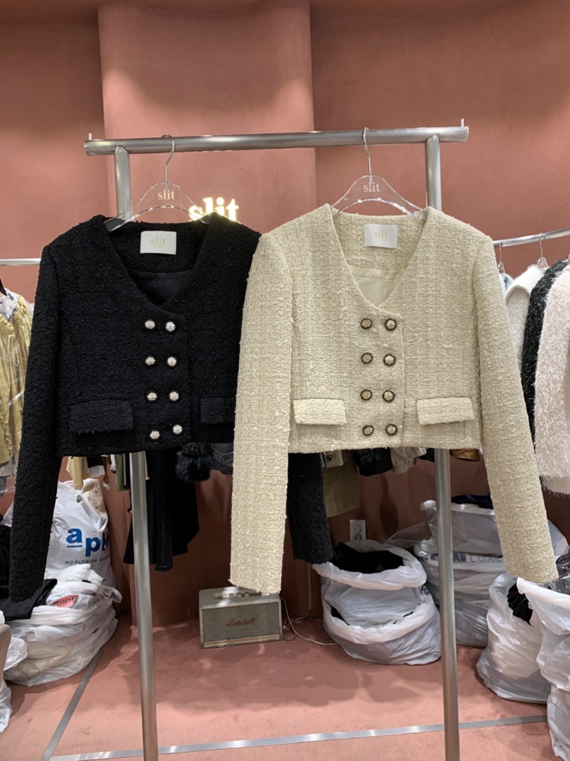 SLIT韓國代購女裝新款推薦熱賣職業休閑26春季時尚人氣夾克SLIT夾克