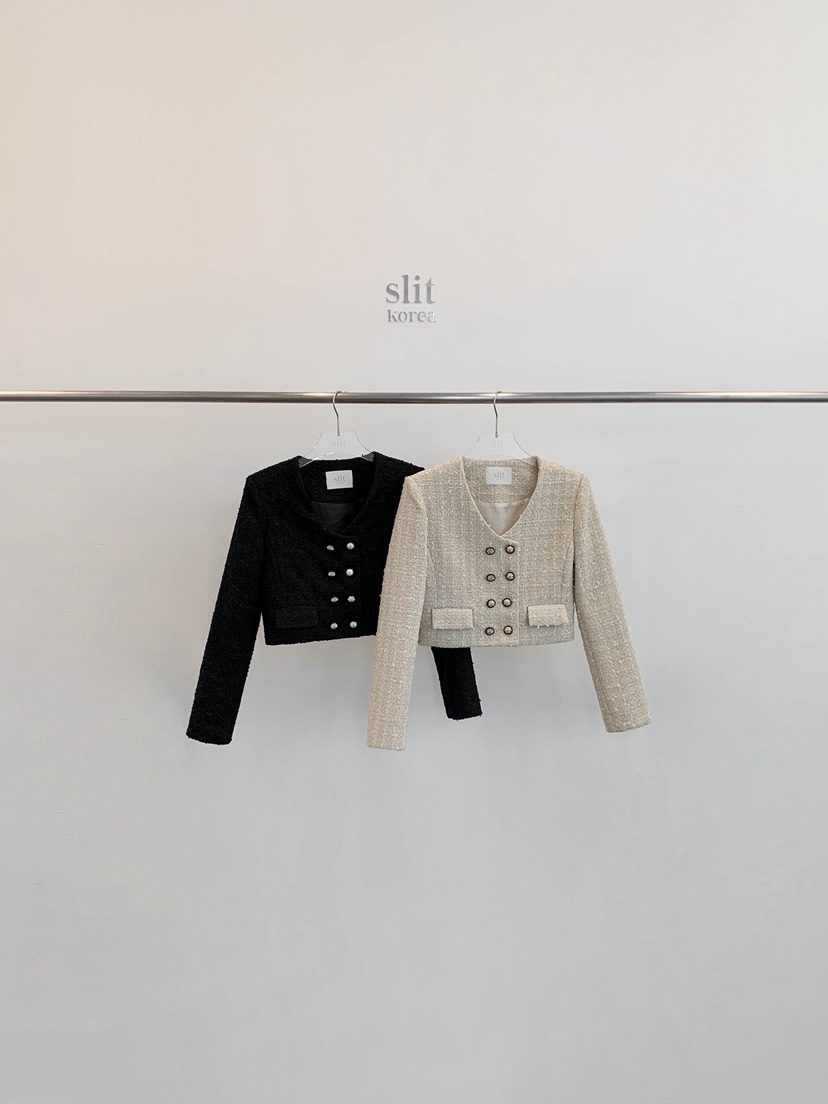 SLIT韓國代購女裝新款推薦熱賣職業休閑26春季時尚人氣夾克SLIT夾克