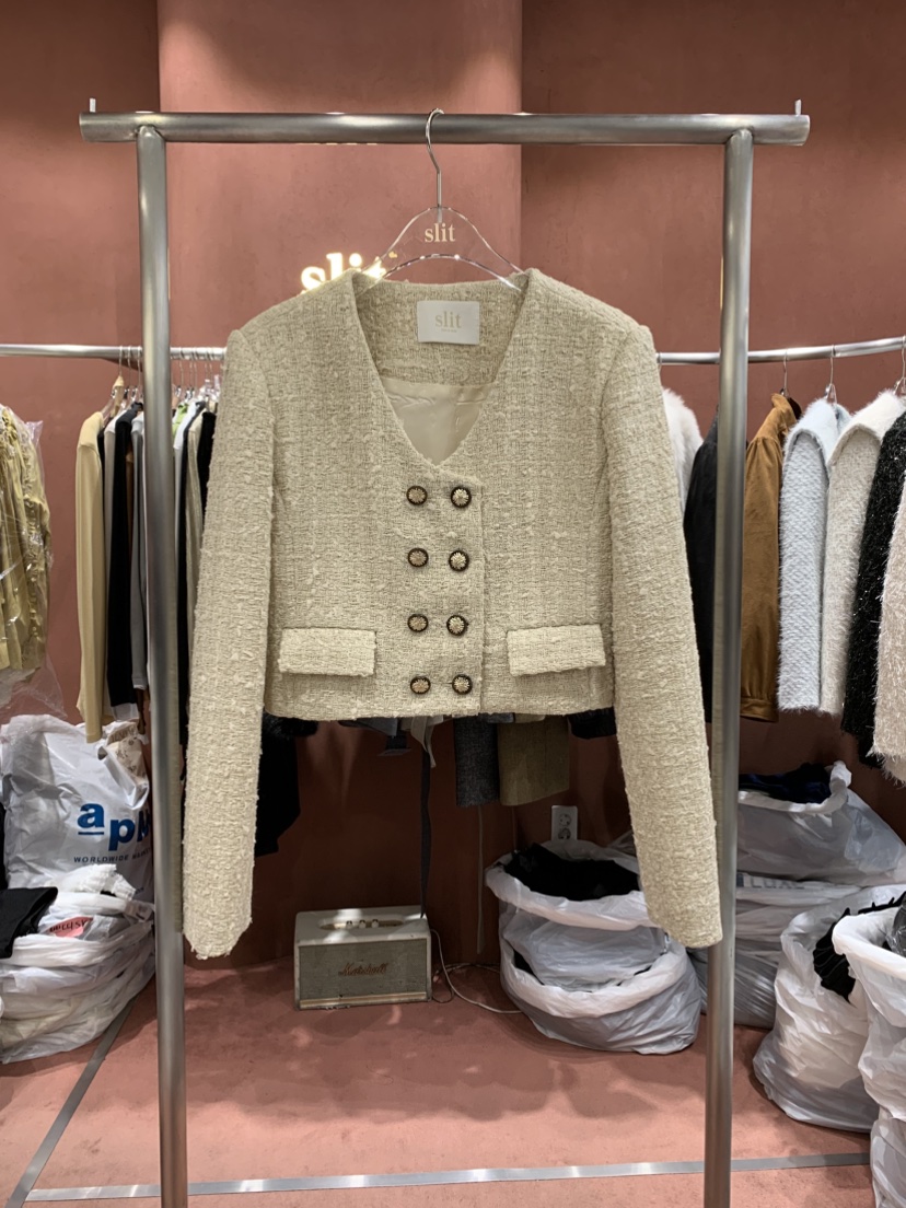 SLIT韓國代購女裝新款推薦熱賣職業休閑26春季時尚人氣夾克SLIT夾克圖色1