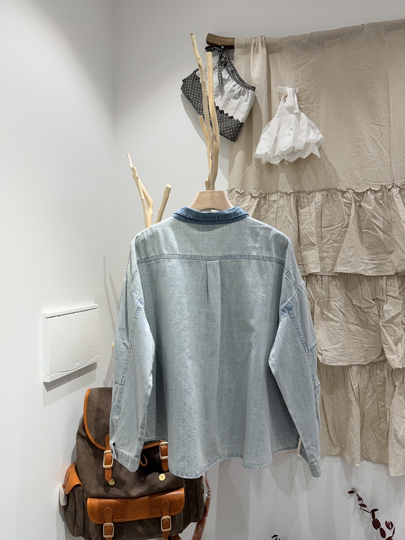 BLOOM東大門實拍女士新款職業休閑推薦熱賣襯衫蕾絲衫紐扣BLOOM-S襯衫/蕾絲衫