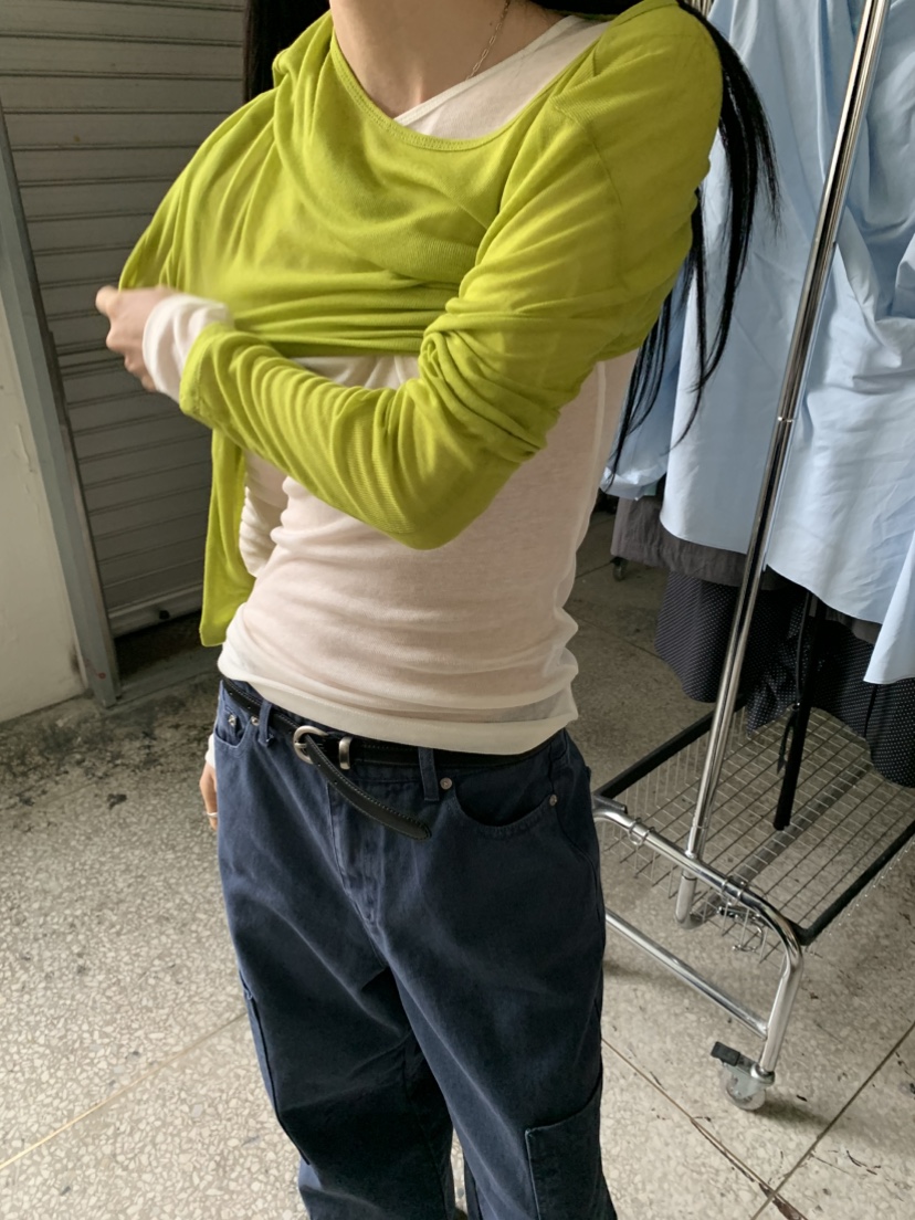 VAARA韓國代購女士新品熱賣人氣職業推薦時尚長袖T恤羊毛VAARA長袖T恤