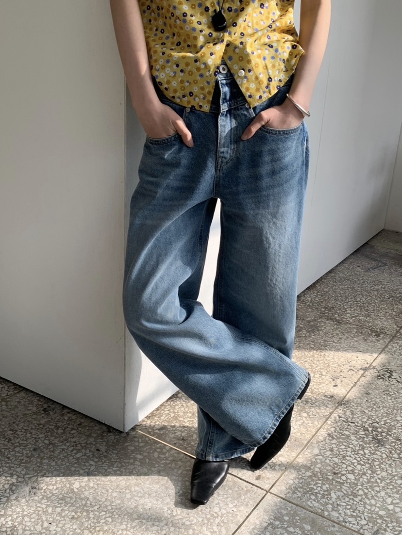 VAARA東大門直郵女士新品人氣休閑職業熱賣推薦時尚牛仔褲VAARA牛仔褲